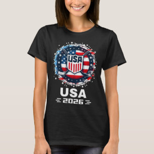 T-shirt Hockey sur glace États-Unis 2026 Hockey 2026 États