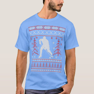 T-shirt Hockey sur glace laide pull Noël laide Noël S