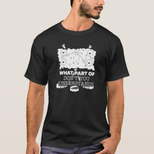 T-shirt Hockey Sur Glace Quelle Partie De Don Vous Compren