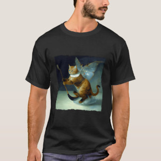 T-shirt Hockey sur papillon de chat