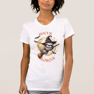 T-shirt Hocus Slowcus Witch Sloth