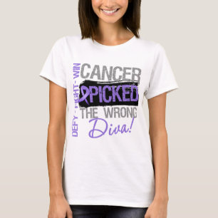 T-shirt Hodgkins Lymphoma Cancer : Le Mauvais Diva
