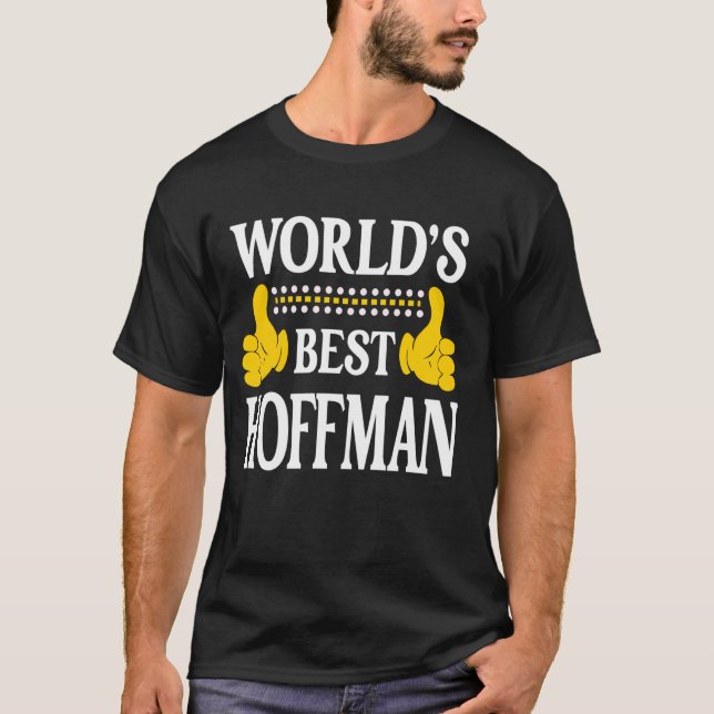 T-shirt Hoffman Nom de famille Famille Nom de famille Meil (Devant)