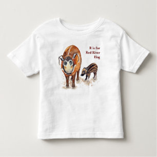 T-shirt Hog de la rivière Rouge pour bébés et enfa