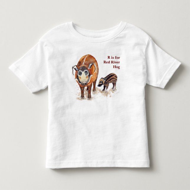 T-shirt Hog de la rivière Rouge pour bébés et enfa (Devant)
