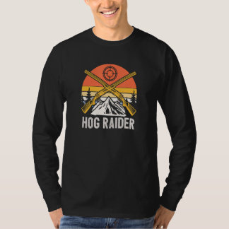 T-shirt Hog Raider Wild Pig Hunting Hog Boar Hunter Dad
