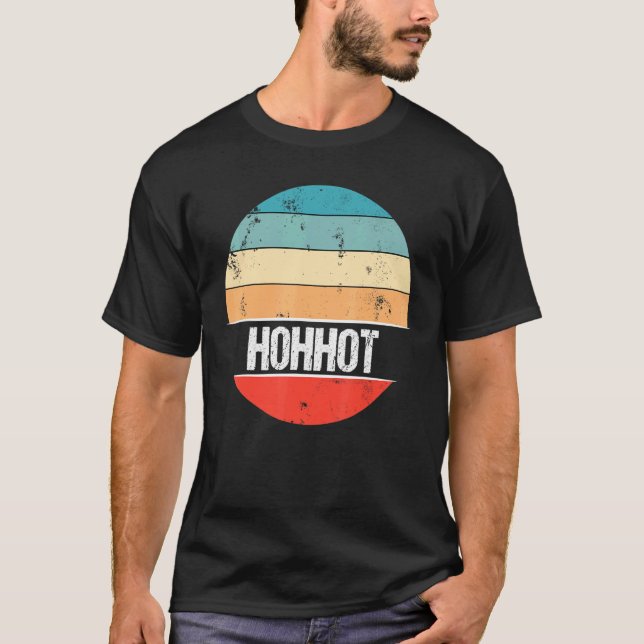 T-shirt Hohhot China City Trip (Devant)
