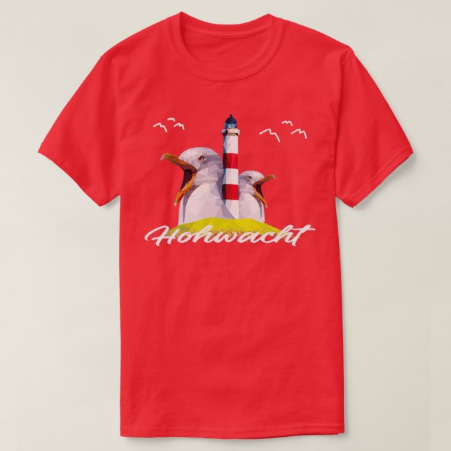 T-shirt Hohwacht Baltique Côte de la mer Baltique Souvenir (Design devant)