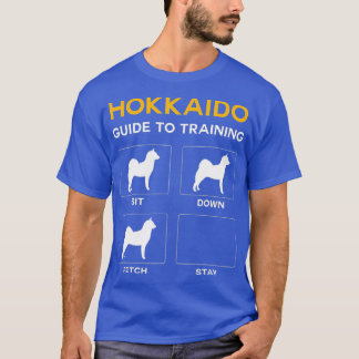 T-shirt Hokkaido Guide D'Entraînement Chien Obedience Chie