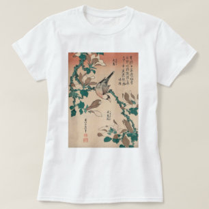 T-shirt Hokusai Java Sparrow sur Magnolia GalleryHD