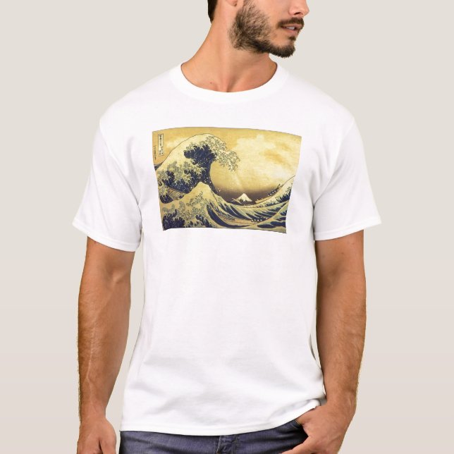 T-shirt Hokusai -UKIYOE- (Devant)
