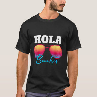 T-shirt Hola Beach Vacances été Hawaii