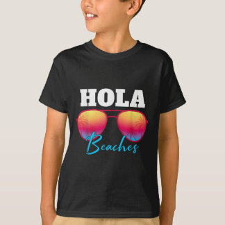 T-shirt Hola Beach Vacances été Hawaii