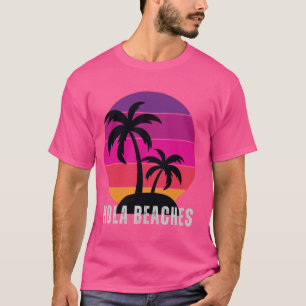 T-shirt Hola Beaches Funny Beach Vacances Chemise été
