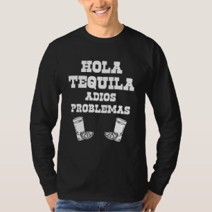 T-shirt Hola Tequila Lime Lemon Party