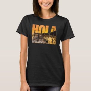 T-shirt Hola Vacances été Tropical Getaway Plage Plage