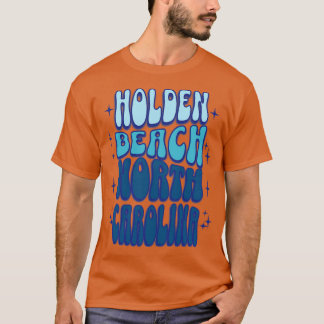 T-shirt Holden Beach Caroline du Nord Étoiles d'été 1