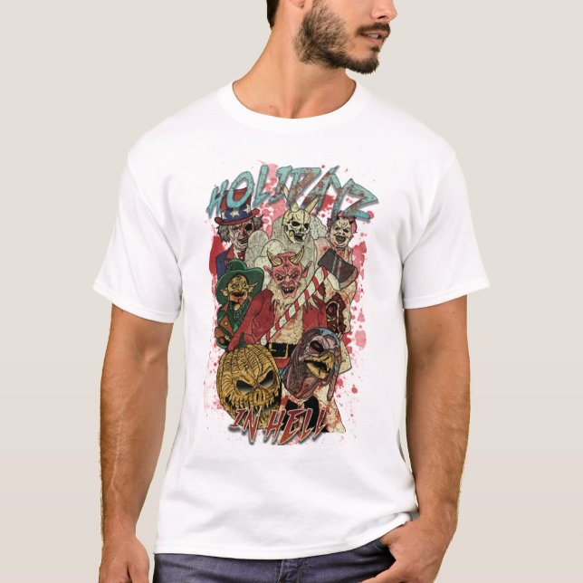 T-shirt Holiday In Hell T-ShirtHOLIDAYZ IN HELL_ HHN HOLL (Devant)