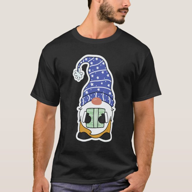T-shirt Holiday Winter Gnome for Book (Devant)