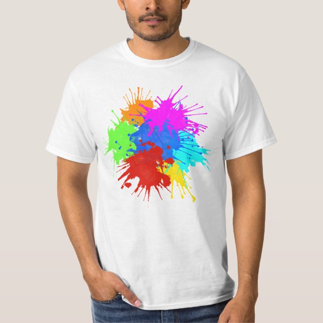 T-shirt holiES - éclabousse autour de 2 + vos idées (Devant)