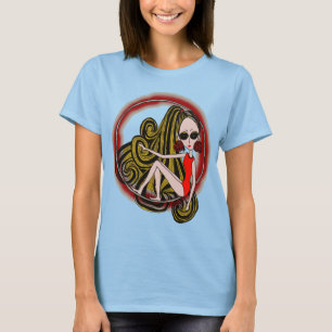 T-shirt Holly dans un cerceau