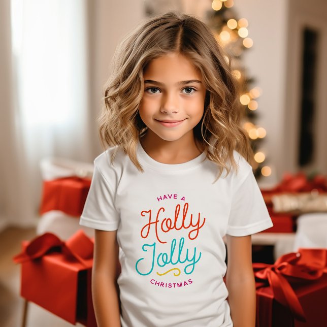 T-Shirt Holly Jolly Christmas (Créateur téléchargé)