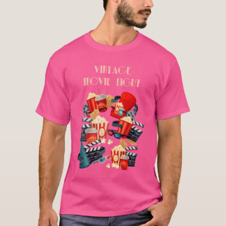T-shirt Hollywood Cinema est rétro