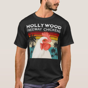 T-shirt Hollywood Freeway Poulets Oiseaux de ville non off