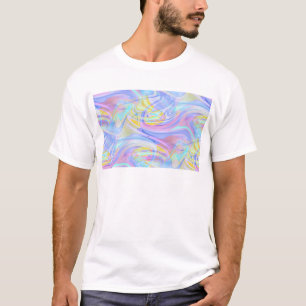 T-shirt hologramme pastel