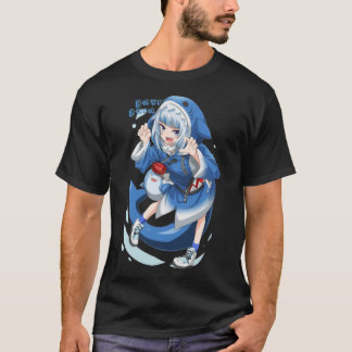 T-shirt Hololive EN - Requin Gawr Gura