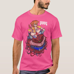T-shirt Hololive Gamers - Inugami Korone Chien 2