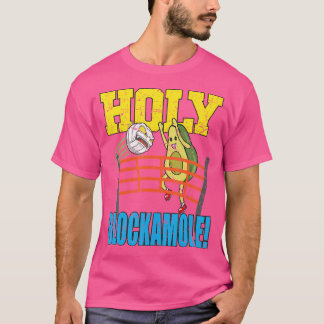 T-shirt Holy Blockamole Drôle Mignon Volleyball Bloc Avoca