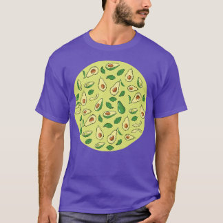 T-shirt Holy Guacamole Funny Avocados Pattern Vegan