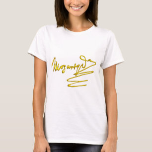 T-shirt HOMAGE À MOZART / Signature d'or 3D