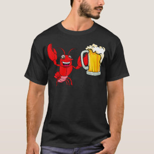 T-shirt Homard à la bière Alcool Bière vapeur Be