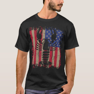 T-shirt Homard Cuisine de fruits de mer Chef USA American