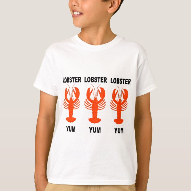 T-shirt Homard drôle (Devant)