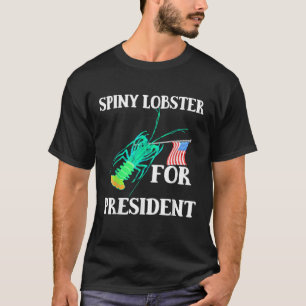 T-shirt Homard épineux pour le président Funny USA America