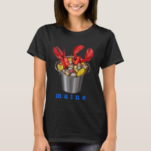 T-shirt Homard Maine Cuire traditionnelle Nouvelle-Anglete
