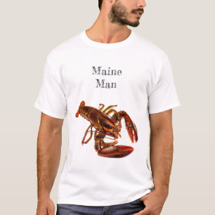T-shirt Homard Maine Man