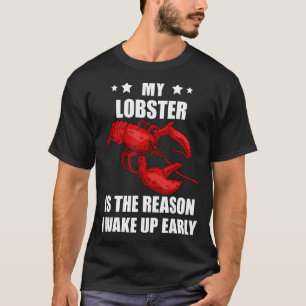 T-shirt Homard Rouge La Raison Homard Foodie Frégate De Fr
