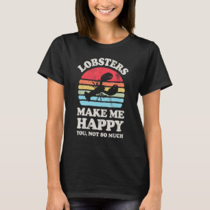 T-shirt Homards Me Rendre Joyeux Homard Mer Animaux Fruits