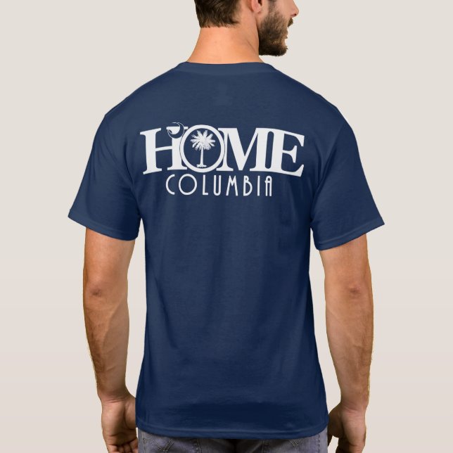 T-shirt HOME Columbia SC (impression arrière) (Dos)