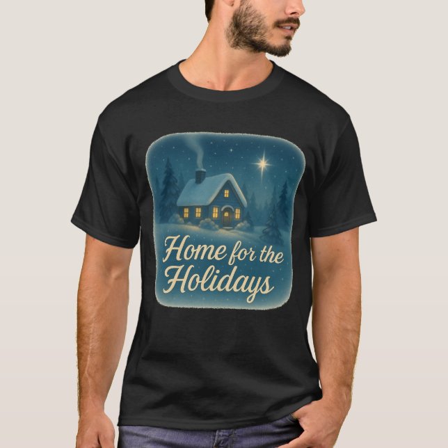 T-Shirt  Home for the Holidays (Devant)
