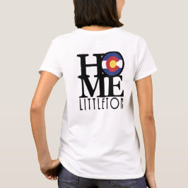 T-shirt HOME Littleton (Back print)