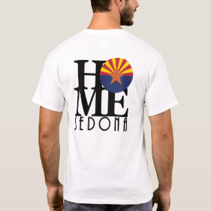 T-shirt HOME Sedona AZ (impression arrière)