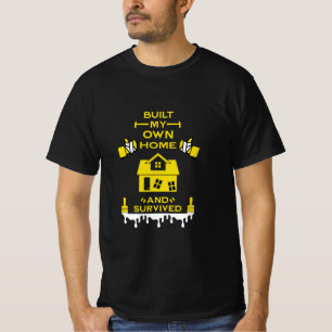 T-shirt Home Self Build Félicitations