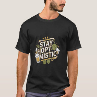 T-shirt Homebrew Home Craft Brasserie Brasserie Restez Hop