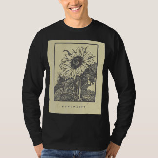 T-shirt Homemaker SunFlower Retro Vintage