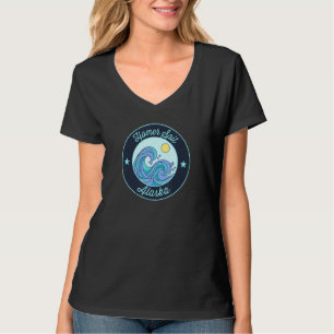 T-shirt Homer Spit Ak Alaska Souvenir Nautique Surfer grap